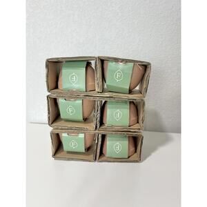 NWT Figment Mini Bowls Stoneware Pink Microwave Safe Dishwasher Safe Set Of 6